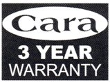 Cara 3 Years Warranty
